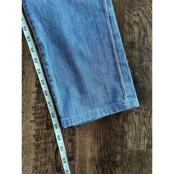 AG-ED Tellis Modern Slim Lead Denim Jeans 32R Whiskering Distressed Comfortable - Picture 7 of 14